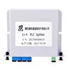 Plc splitter 1*4 mini type fiber optical tray plc splitter,plc splitter with sc apc,plc splitter mini model 1*4
