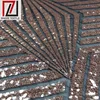 wholesale 3mm rose gold sequin evening dress embroidery tulle fabric