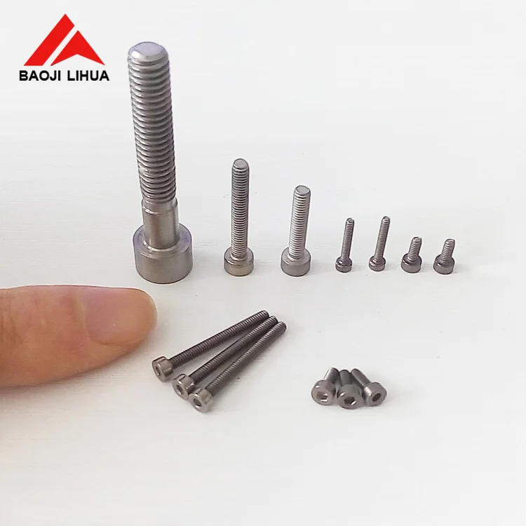 DIN912 M5 M6 M8 Allen Key Head Bolt Titanium Hex Socket Screw Bolt GR5 Bolts Lihua Black Bicycle Frame Accessories Colorful LHTI