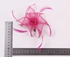 hot sale hair clip fascinator with feather