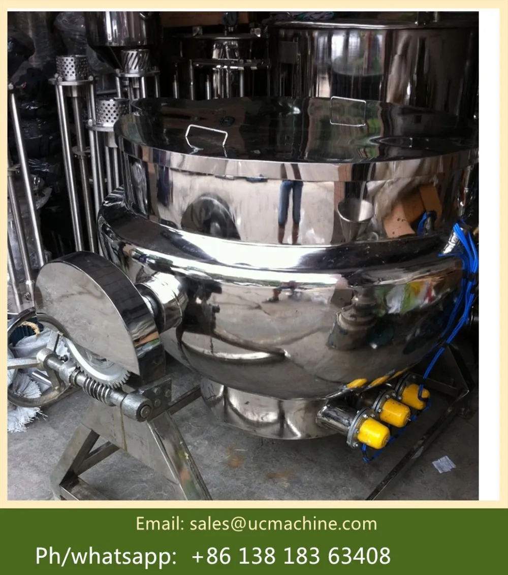 200l Jacket Cooking Kettle For Gummy Candy Buy Jacket Kettle With