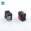 HM 3 pin DC 50V 0.5A/30V 1A Red button push button switch