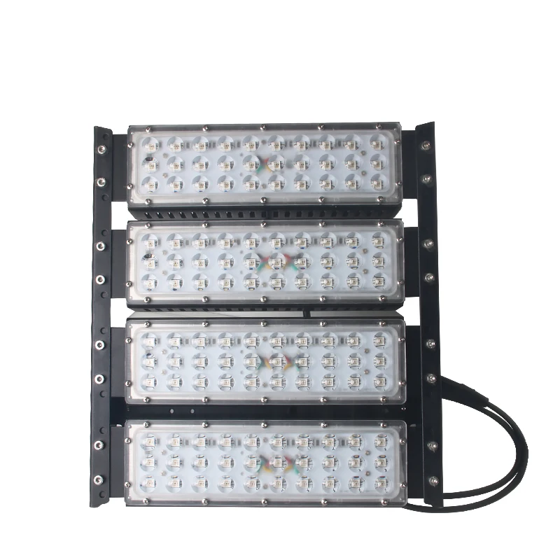 IP65 outdoor 100w 200w 250w 100 150 200 250 300 400 500 watt high lumen dmx rgb led flood light