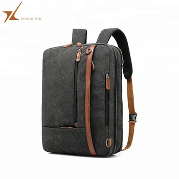 men's briefcase backpack convertible