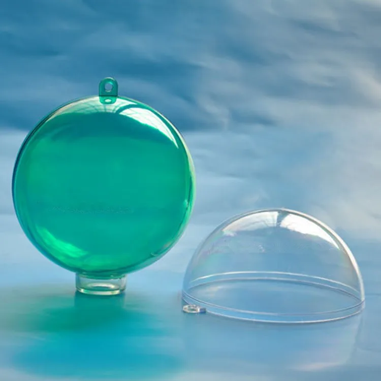 批发廉价透明丙烯酸塑料球容器塑料和空心婚礼糖果球