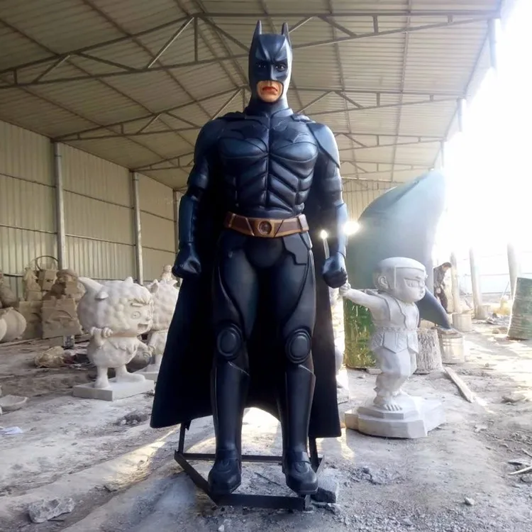 High Quality Outdoor Fiberglass Life Size Batman Statue Buy Batman
