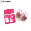 China factory manufacturer PVC magnetic clip with two Ferrite magnet for promotional gift