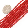 Natural Gemstone Grade AAA Carnelian 2mm Round Shiny Micro Faceted Beads Strand 15.5 inches Fashion Design Jewelry Making Beads