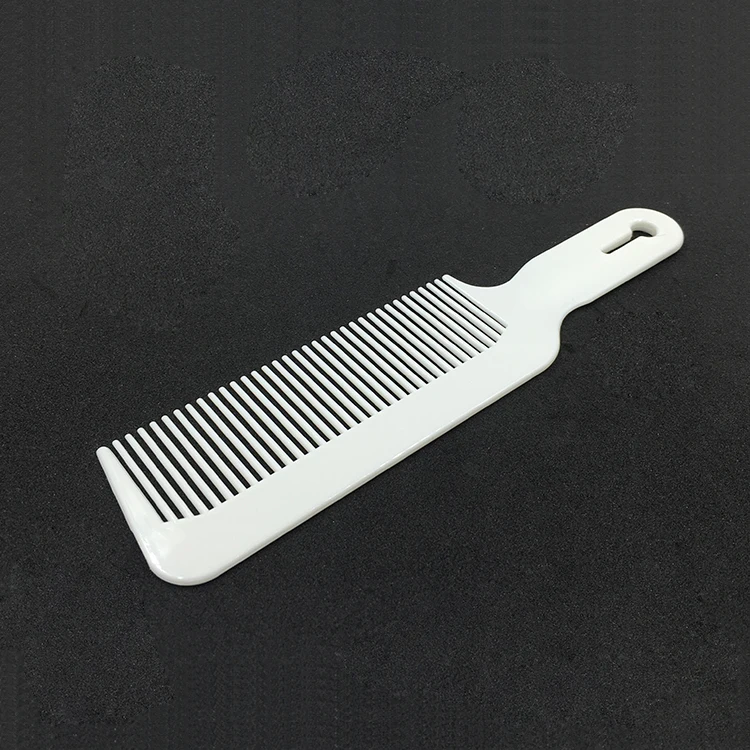 22cm White Plastic Professional Flat Top Barber Comb Buy Flat Top