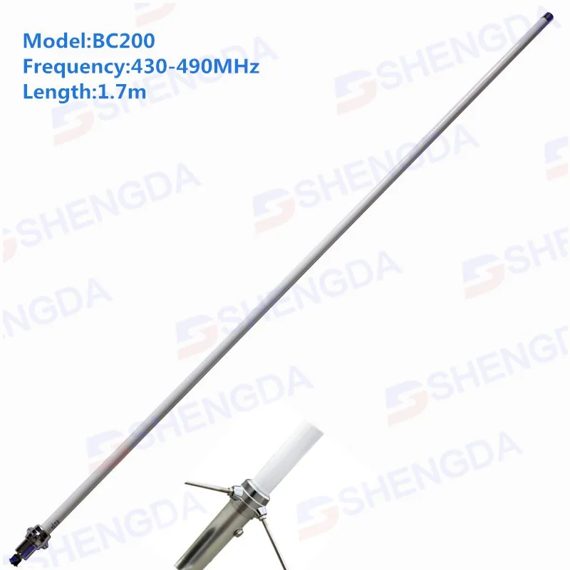 Omnidirectional Bc100s 115174mhz Air Band Vhf Fiberglass Base Station