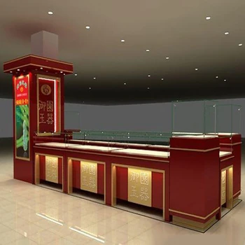 Factory Made Showroom Display Furniture Wooden Jewelry Display Furniture Wooden Jewelry