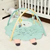 custom newborn baby play activity mat soft gym with toys