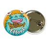 Wholesale Price Tin Customized Rubber Keychain Air Shoes Key ring All Saints' Day Button Badge