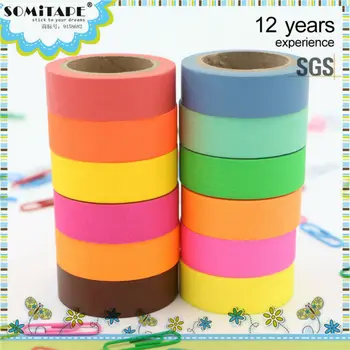 Somiテープ無地和紙マスキングテープ マスキングテープ用ファンシーdiyクラフト Buy 和紙テープ カスタム印刷されたテープ テープ Product On Alibaba Com