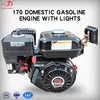 Gasoline engine 170 type domestic power belt lamp high quality gasoline engine lasting energy saving