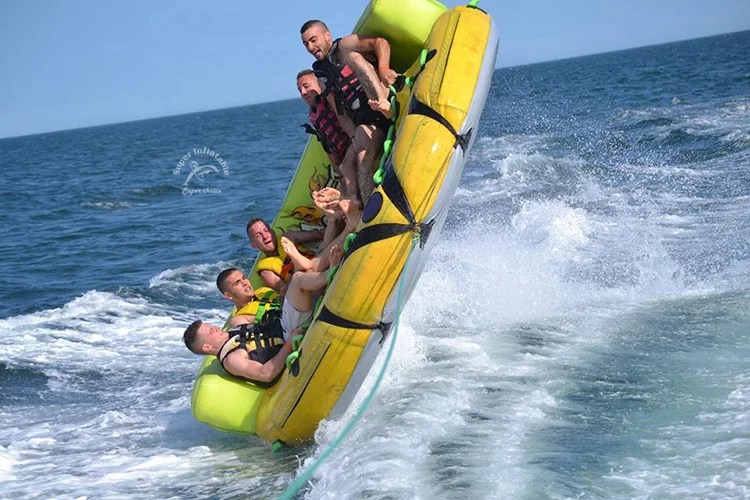 Crazy Boat Rental Inflatable Commercial Ufo 6 Persons Towable Tube