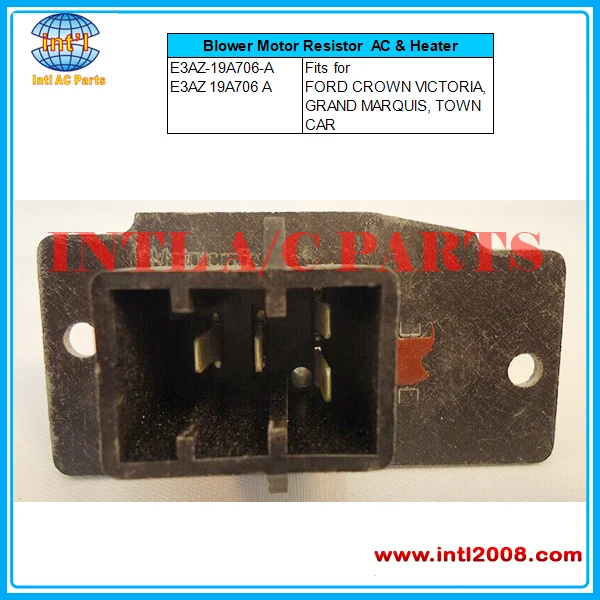 E3az19a706a Blower Motor Resistor Fits For Mercury Grand Marquis Ford