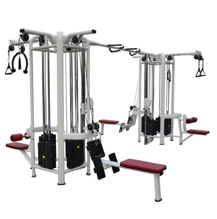 Factory Price Multi Function Gym Multi Jungle 8 Stations Indoor Sports Equipment XR5502B Commercial Gym Equipment