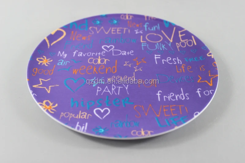 14inch Melamine dinner plate 35X1.5CM