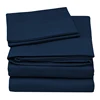 Wholesale 1800TC Microfiber Brushed Twin Bed Sheet Set