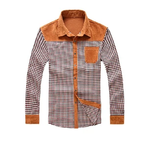 Fashionable Plaid Long Sleeve Casual Shirt for Men Fashionable Plaid Long Sleeve Casual Shirt for Men 2018 New Designs