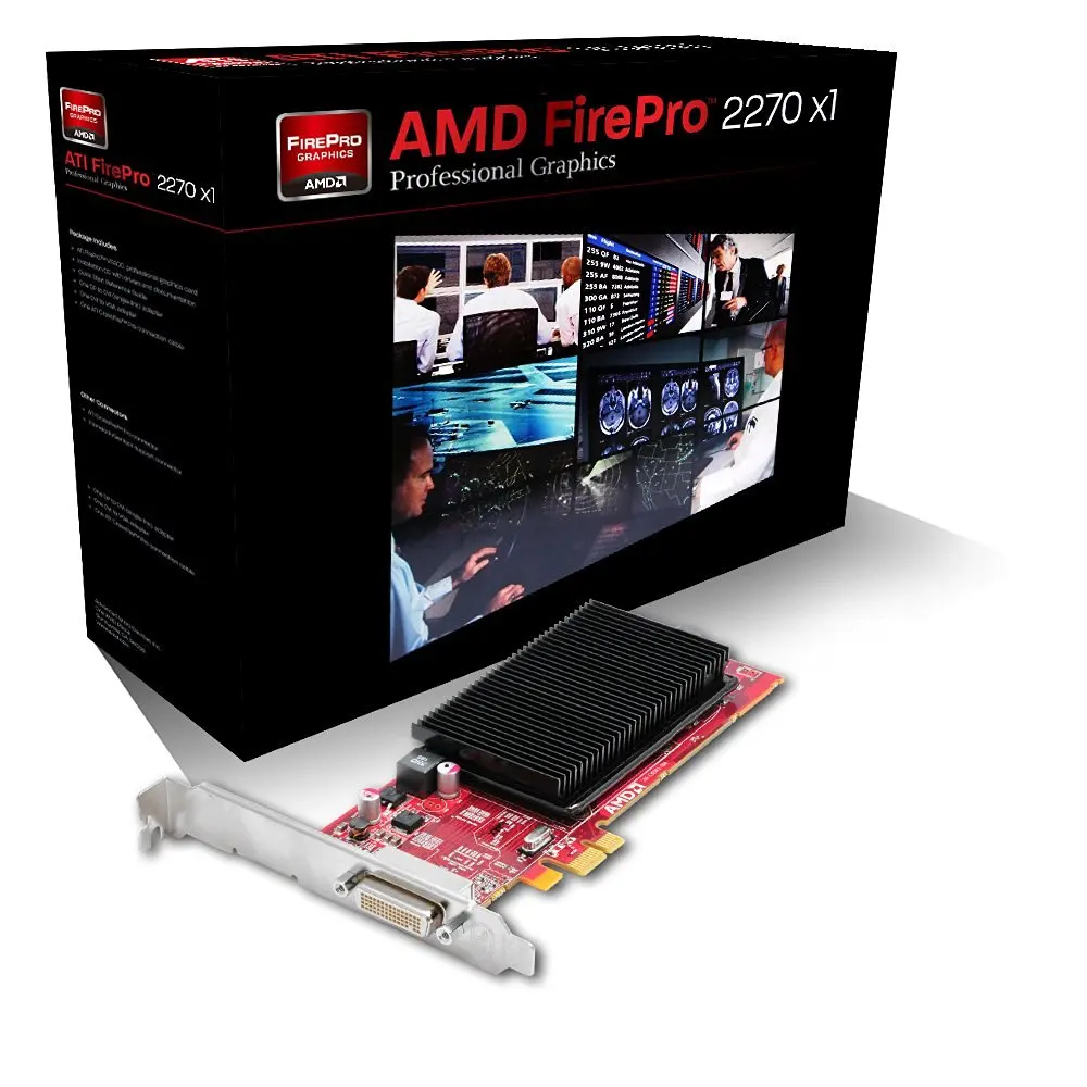 Sapphire AMD FirePro W5000 2GB GDDR5 Dual DVI-I PCI-Express Graphics Card Graphics Cards 100-505838
