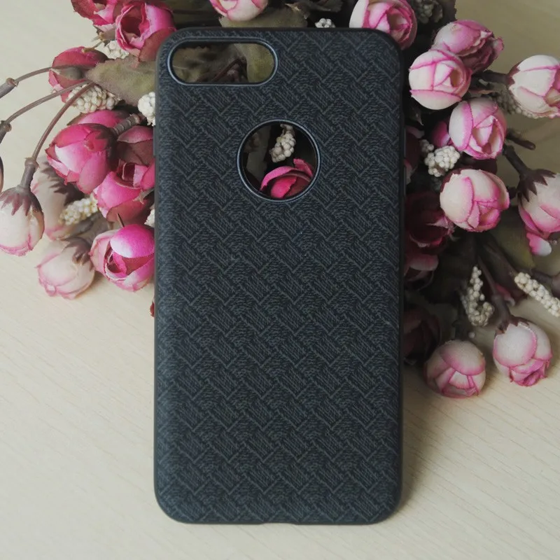 Newest beautiful TPU Cover mobile phone leather Case for iPhone 7 / 7 plus used with ring buckle