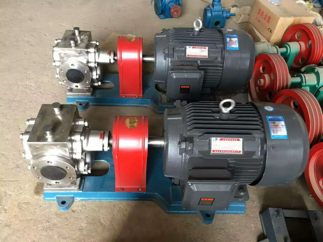 heat preservation electric bitumen gear pump