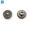 supplier 9mm smooth bronze copper custom logo Straw hat Garment Rivets for jackets