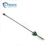 Oval & Round Rebar Steel Fence Post With Plastic Insulator Top