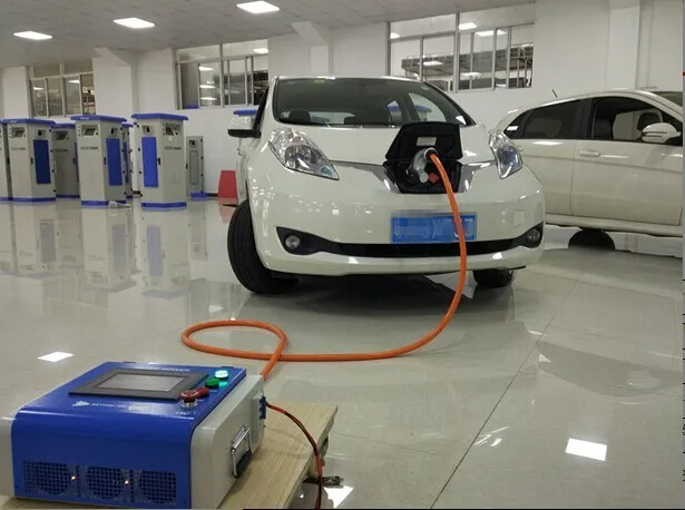 Nissan Leaf электромобиль зарядка