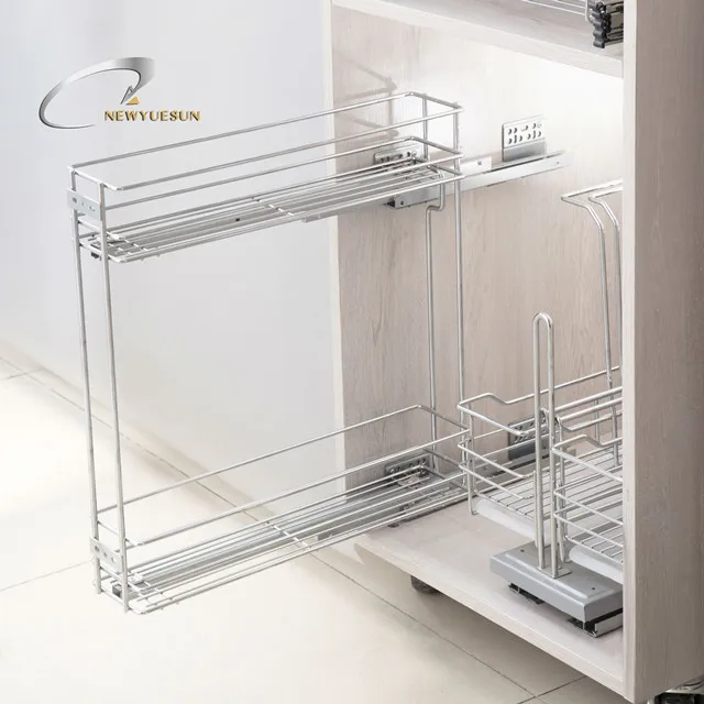 Side Mounted Wire Drawer Basket Organizer Buy Side Mounted