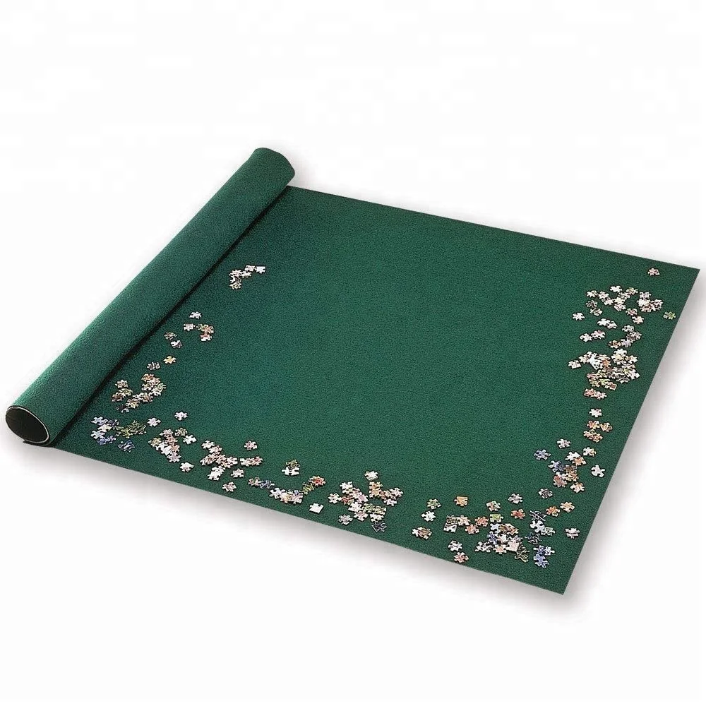 Portable Felt Jigsaw Puzzle Rollup Mat Fitz Puzzles Up To 1500 Pieces Buy Jigsaw Puzzle Mat