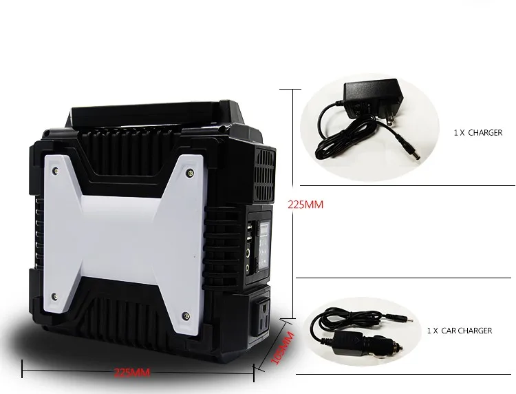 High Capacity High Wattage 300w Ac Plug Power Banks Portable Power