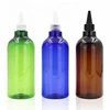 IBELONG Green Amber Blue 500ml pet plastic bottle with squeeze cap