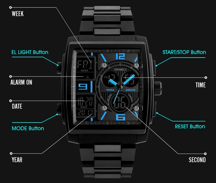 SKMEI 1274 Electronic Analog Digital Watch Men Wrist Sport Wristwatch.jpg