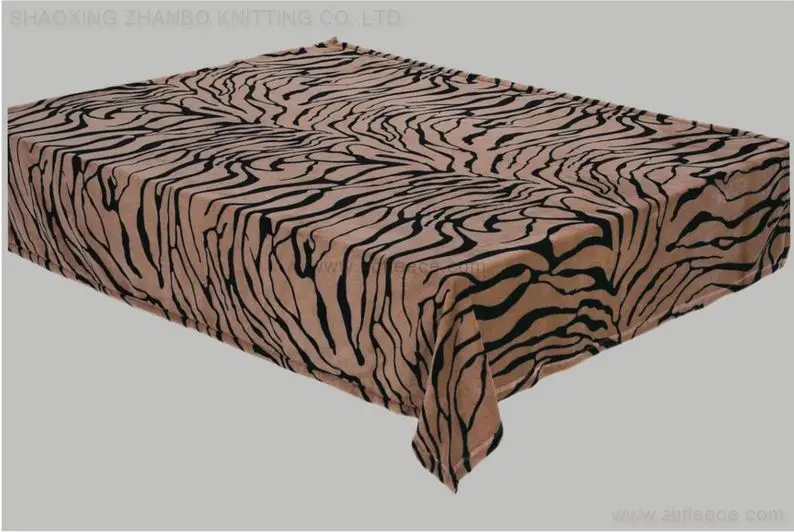 Wholesale Tiger Pattern Printed Soft Mexican Blanket Buy Printed Soft