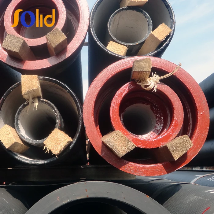 ISO2531 Bitumen Coating Ductile Iron Pipe K9