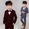CNX01 new style boy's casual suit fashion kids clothes long sleeve baby clothes boy for wedding