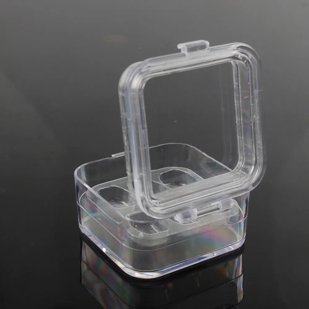 Wholesale Clear Dental Crown Box Plastic Membrane Retainer Case Denture