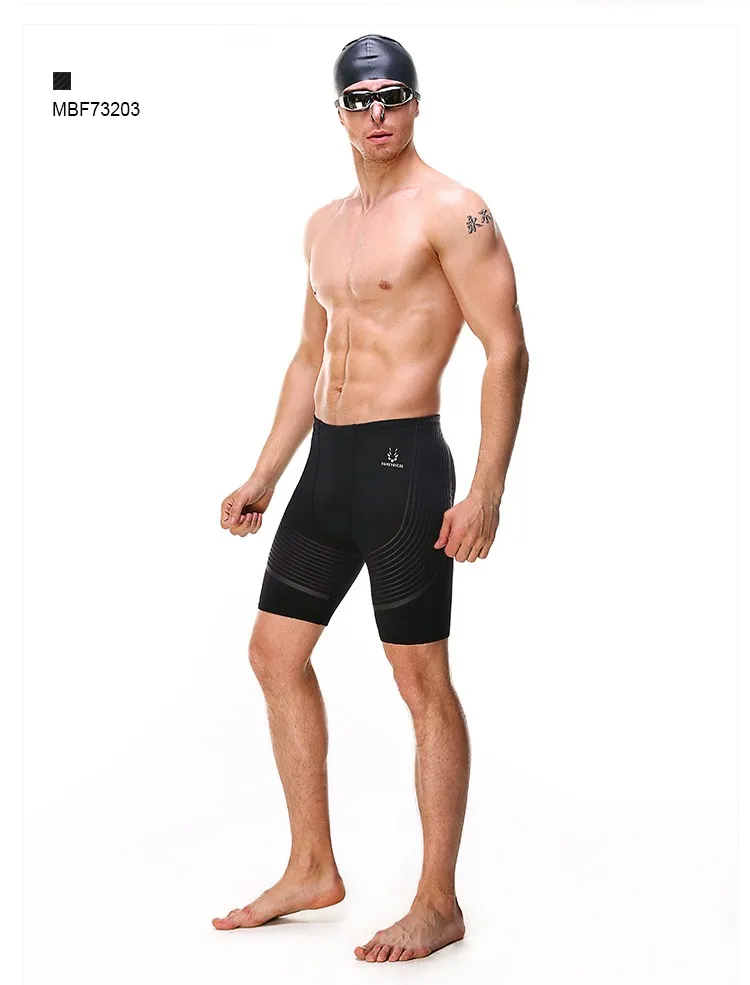 2017 New Men's Swimwear Compression Shorts Swimming Shorts Boys Swim ...