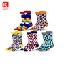 KT3-A1099 color sox men's coloured socks cotton cool designed crew socks