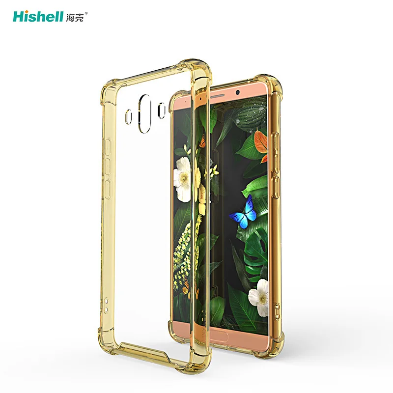 TPU And Acrylic 2 In 1 Transparent Shockproof Phone Case For Huawei Y5