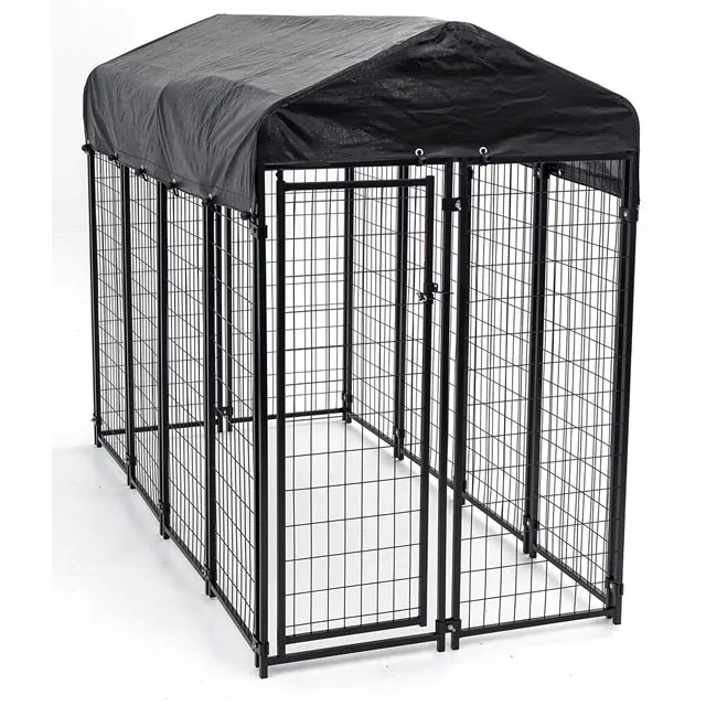 2018 Popular New Design Welded Mesh Dog House/ Lowes Dog Kennels And