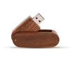 Trade assurance orders cheap price shipping right away mini wooden swivel shenzhen usb flash drive