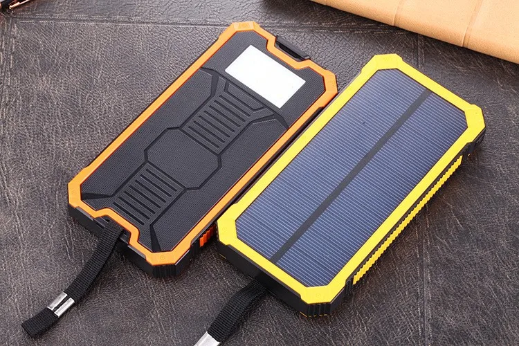 new products 2017 solar mobile phone charger,10000mAh solar power bank