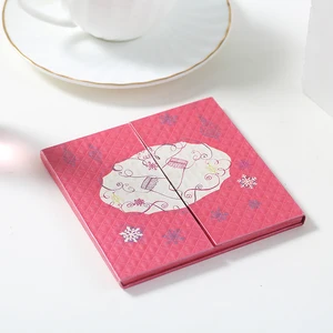 Creative solid color Western restaurant placemat coffee cup cushion cardboard cup mat supply factory direct sales