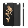 Promotion product Dark Wood Phone Case For iPhone 6 Custom Blank Logo Wood Mobile Phone Shell
