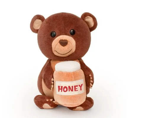 70cm plush teddy bear honey bear high quality intimate plush toy