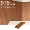 Rucca WPC Wood Plastic Composite interior wall cladding wall panels interior 120*10mm Guangdong foshan wpc wall paneling China